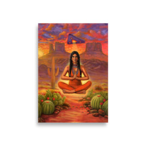 Starlit Goddess of the Dunes